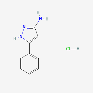 5-phenyl-1H-pyrazol-3-amine hydrochloride - 20737-62-6
