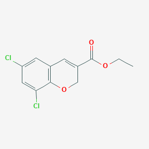 6,8-Dichloro-2H-chromene-3-carboxylic acid ethyl ester - 885270-99-5