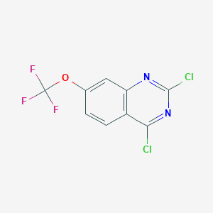 2,4-Dichloro-7-(trifluoromethoxy)quinazoline - 1160994-83-1