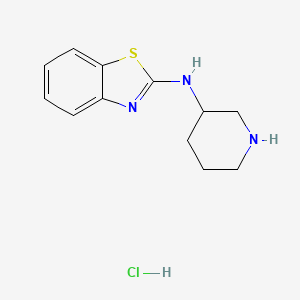 N-(Piperidin-3-yl)benzo[d]thiazol-2-amine hydrochloride - 1188265-39-5