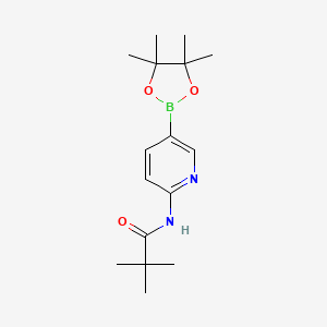 N-(5-(4,4,5,5-Tetramethyl-1,3,2-dioxaborolan-2-yl)pyridin-2-yl)pivalamide - 1092119-20-4