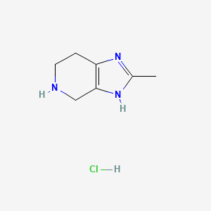 2-Methyl-4,5,6,7-tetrahydro-3H-imidazo[4,5-c]pyridine hydrochloride - 1159011-01-4