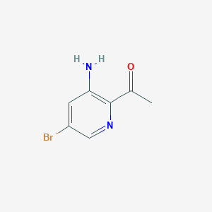 1-(3-Amino-5-bromopyridin-2-YL)ethanone - 1357259-50-7