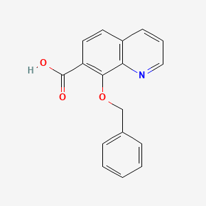 8-(Benzyloxy)quinoline-7-carboxylic acid - 630414-70-9