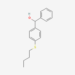 [4-(Butylthio)phenyl](phenyl)methanol - 