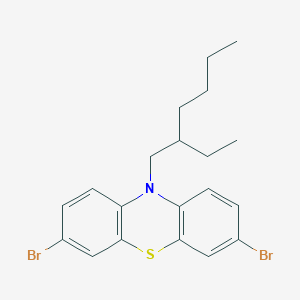10H-Phenothiazine, 3,7-dibromo-10-(2-ethylhexyl)- - 264263-98-1