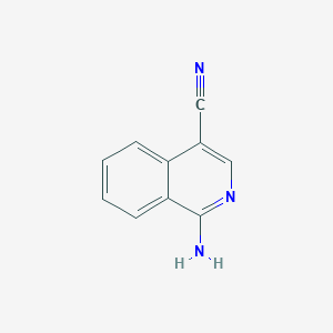 1-Aminoisoquinoline-4-carbonitrile - 
