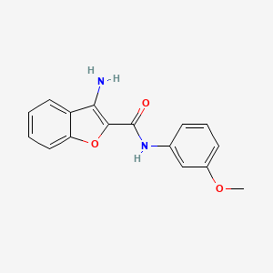 3-amino-N-(3-methoxyphenyl)-1-benzofuran-2-carboxamide - 1082251-82-8