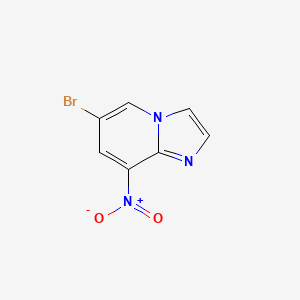 6-Bromo-8-nitroimidazo[1,2-a]pyridine - 1031927-16-8