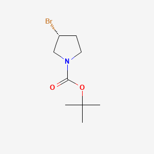 (R)-3-Bromo-pyrrolidine-1-carboxylic acid tert-butyl ester - 569660-97-5