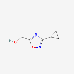 (3-Cyclopropyl-1,2,4-oxadiazol-5-YL)methanol - 1123169-46-9