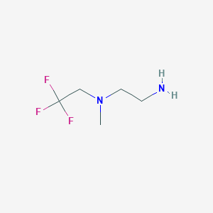 (2-Aminoethyl)(methyl)(2,2,2-trifluoroethyl)amine - 1097796-53-6