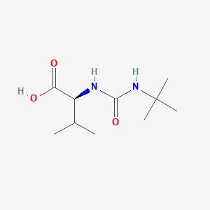 (2S)-2-[(tert-butylcarbamoyl)amino]-3-methylbutanoic acid - 86674-78-4