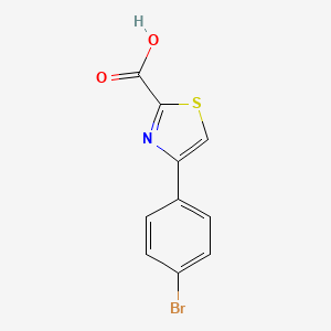 4-(4-Bromophenyl)thiazole-2-carboxylic acid - 886366-94-5