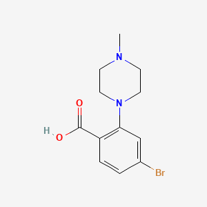 4-bromo-2-(4-methyl-1-piperazinyl)Benzoic acid - 1099687-04-3