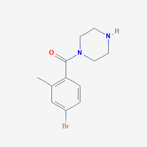 1-(4-Bromo-2-methylbenzoyl)piperazine - 1156842-50-0