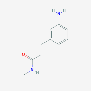3-(3-aminophenyl)-N-methylpropanamide - 1018542-66-9