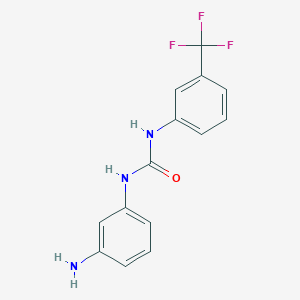 3-(3-Aminophenyl)-1-[3-(trifluoromethyl)phenyl]urea - 1041510-67-1