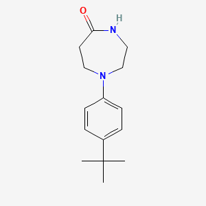 1-(4-Tert-butylphenyl)-1,4-diazepan-5-one - 1235440-95-5