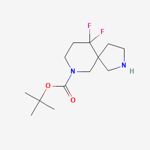 7-Boc-10,10-difluoro-2,7-diazaspiro[4.5]decane - 1221818-66-1