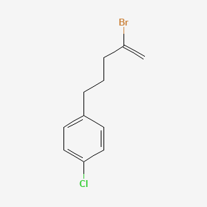 2-Bromo-5-(4-chlorophenyl)-1-pentene - 1143461-31-7