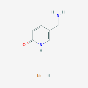 5-(Aminomethyl)pyridin-2(1H)-one hydrobromide - 1159822-18-0