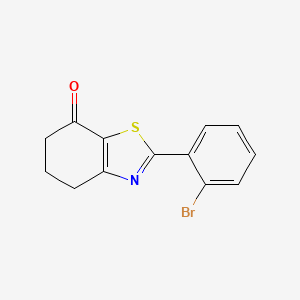 2-(2-Bromophenyl)-4,5,6,7-tetrahydro-1,3-benzothiazol-7-one - 1308647-56-4