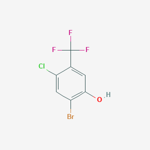 2-Bromo-4-chloro-5-(trifluoromethyl)phenol - 1203898-21-8