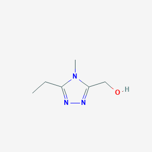 (5-ethyl-4-methyl-4H-1,2,4-triazol-3-yl)methanol - 1311317-07-3