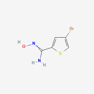 4-Bromo-N'-hydroxythiophene-2-carboximidamide - 1094456-19-5