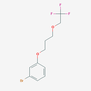 1-Bromo-3-(3-(2,2,2-trifluoroethoxy)propoxy)benzene - 1275997-93-7