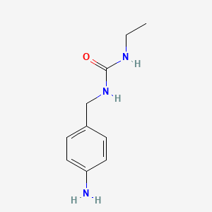 1-[(4-Aminophenyl)methyl]-3-ethylurea - 1183730-87-1