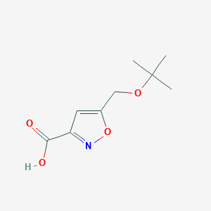 5-[(Tert-butoxy)methyl]-1,2-oxazole-3-carboxylic acid - 1248499-31-1