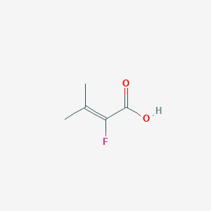2-Fluoro-3-methylbut-2-enoic acid - 15051-86-2