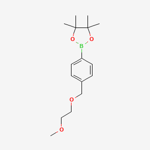 2-(4-((2-Methoxyethoxy)methyl)phenyl)-4,4,5,5-tetramethyl-1,3,2-dioxaborolane - 1580442-16-5
