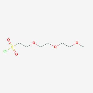 2-[2-(2-Methoxyethoxy)ethoxy]ethane-1-sulfonyl chloride - 1342017-76-8