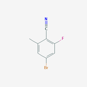 4-Bromo-2-fluoro-6-methylbenzonitrile - 1427438-75-2