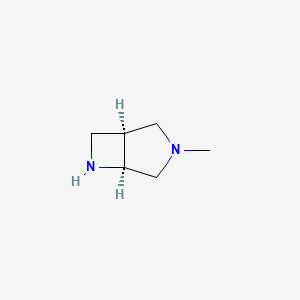 (S,S)-3-Methyl-3,6-diaza-bicyclo[3.2.0]heptane - 1419075-95-8