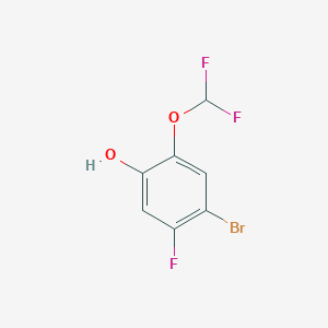 4-Bromo-2-difluoromethoxy-5-fluorophenol - 1805103-40-5