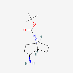 exo-8-Boc-8-azabicyclo[3.2.1]octan-2-amine - 1408074-65-6