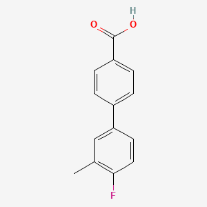 4-(4-Fluoro-3-methylphenyl)benzoic acid - 885964-08-9