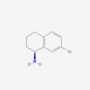 (S)-7-Bromo-1,2,3,4-tetrahydro-naphthalen-1-ylamine - 676135-95-8