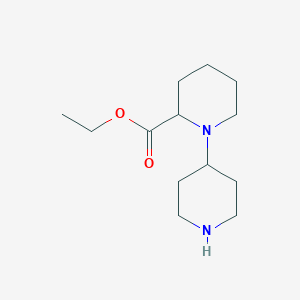 [1,4']Bipiperidinyl-2-carboxylic acid ethyl ester - 911627-08-2