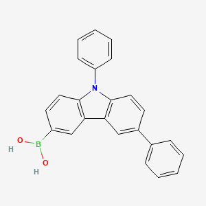 6,9-Diphenyl-9H-carbazol-3-yl-3-boronic acid - 1133058-06-6
