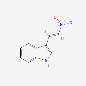 (E)-2-methyl-3-(2-nitrovinyl)-1H-indole - 2826-91-7