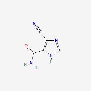 4-Cyano-1h-imidazole-5-carboxamide - 5372-23-6
