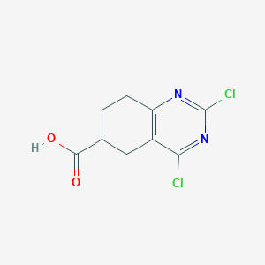 2,4-Dichloro-5,6,7,8-tetrahydroquinazoline-6-carboxylic acid - 5458-56-0