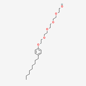 3,6,9,12-Tetraoxatetradecan-1-ol, 14-(4-nonylphenoxy)- - 20636-48-0