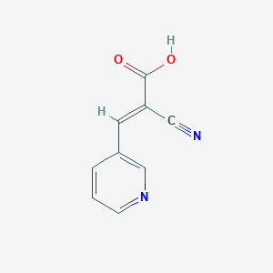 2-Cyano-3-(3-pyridinyl)acrylic acid - 103029-74-9