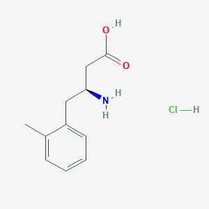(S)-3-Amino-4-(2-methylphenyl)butanoic acid hydrochloride - 270062-89-0